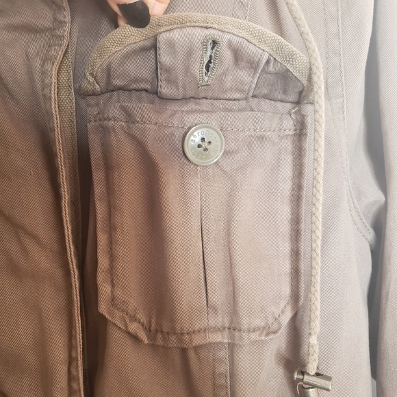 Aeropostale Heavy Winter Coat with Hood Green - Picture 7 of 14